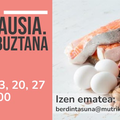 Menopausia: goseak buztana motz Menopausia: goseak buztana motz