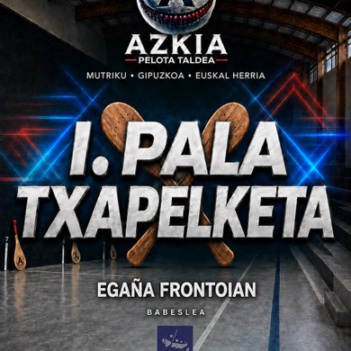 I. Campeonato de Pala de Azkia