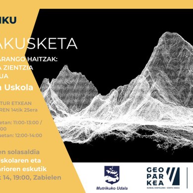 Saturrarango Haitzak: arte eta zientzia proiektua. Erakusketa