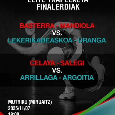 Semifinales del Campeonato  de Elite de Cesta Punta Masculino 2025