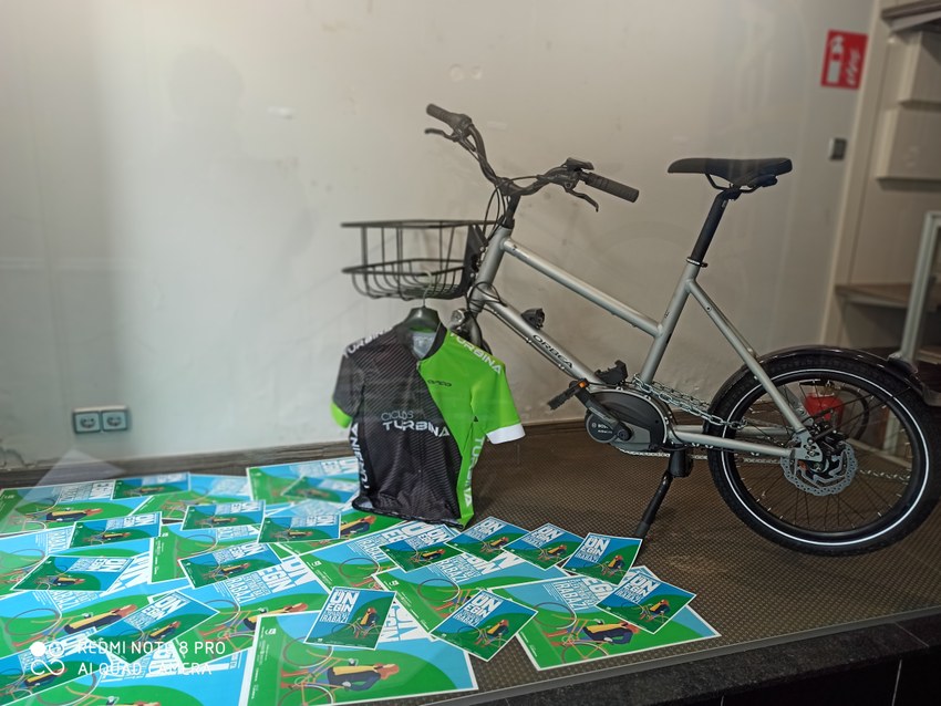 Bicicleta eléctrica Una de las Bicicletas eléctricas que se sortearán el la campaña