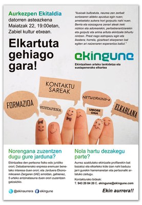 Ekingune aurkezpena