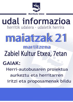 herribusa aurkezpen deialdia