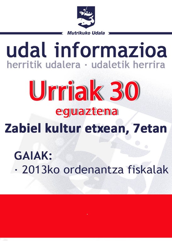 udal ordenantzak deia