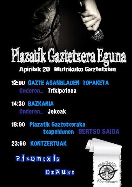 Plazatik Gaztetxera 2013