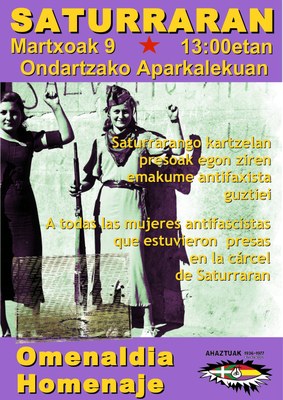 saturraran omenaldia ahaztuak