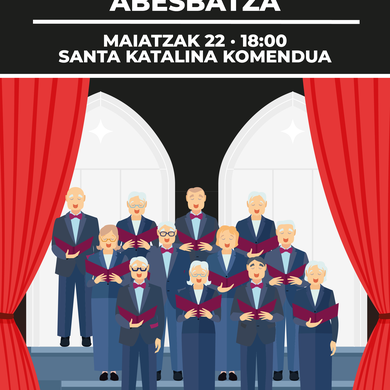 Anaiarte abesbatza eta Eibarko Untzaga abesbatzaren kontzertua