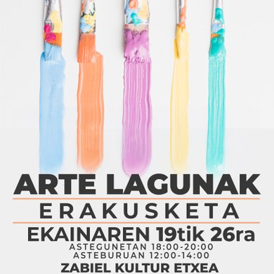 Arte lagunak Erakusketa
