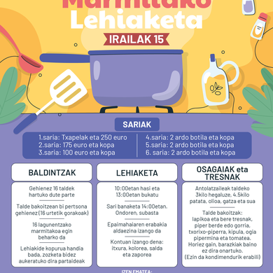 Galbaixotako Txiki Eguneko Marmitako Lehiaketa