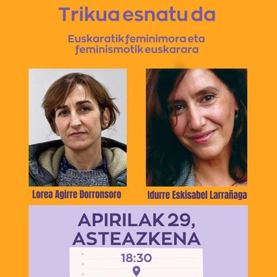 Hitzaldia: Trikua esnatu da. Antolatzailea: EMA