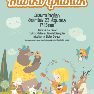 Ipuinaren Ordu Musikatua: Habiko Ipuinak