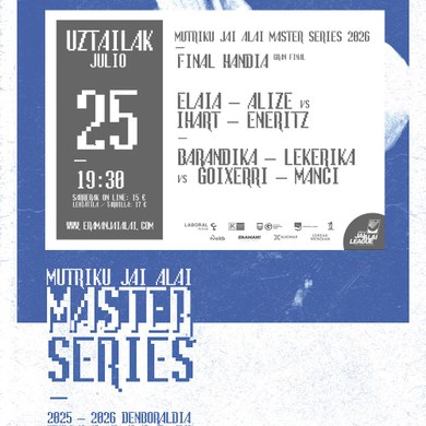Mutrikuko Zesta Puntako Master Series Txapelketako Finalak