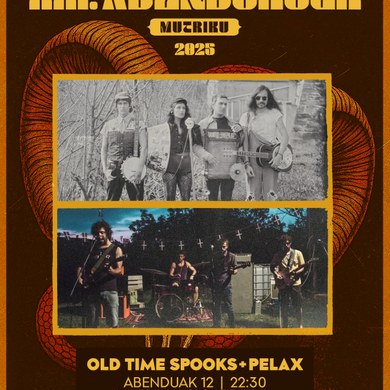 OLD TIME SPOOKS + PELAX - Abendurock XXI, MRKren eskutik