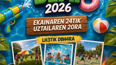 2026 udalekuei buruzko informazioa