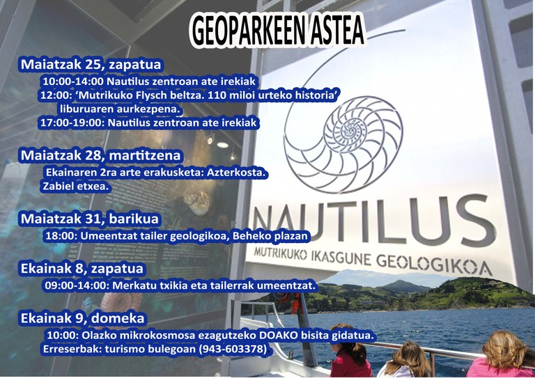 Geoparkeen astea Mutrikun 2013