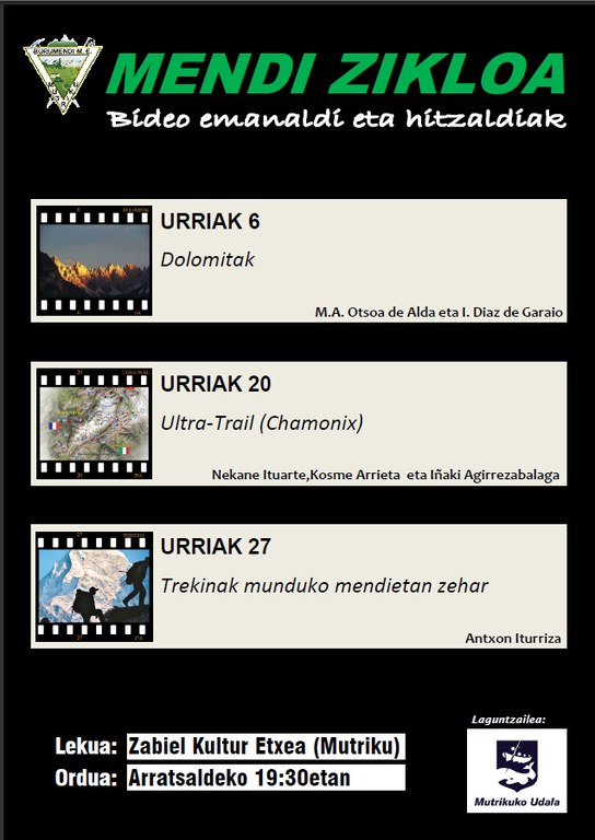 Mendi zikloaren kartela