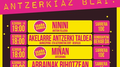 ANTZERKIAZ BLAI! 2025