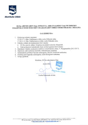 Abenduko plenoa 2013