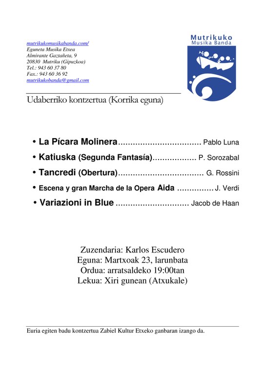 Banda udaberria 2013